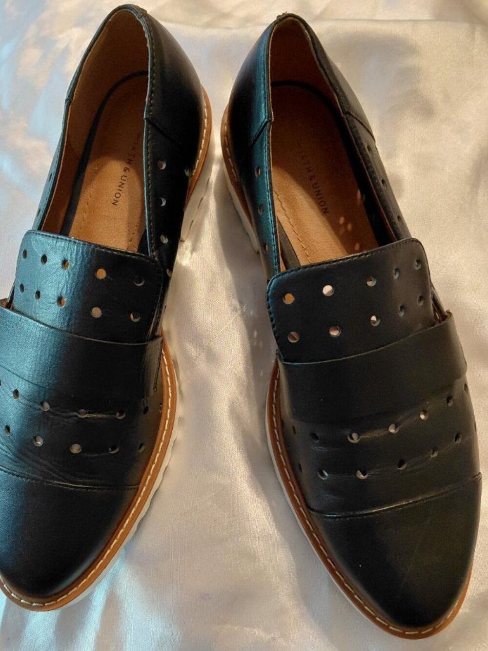 14th & Union Black Odessa Loafers